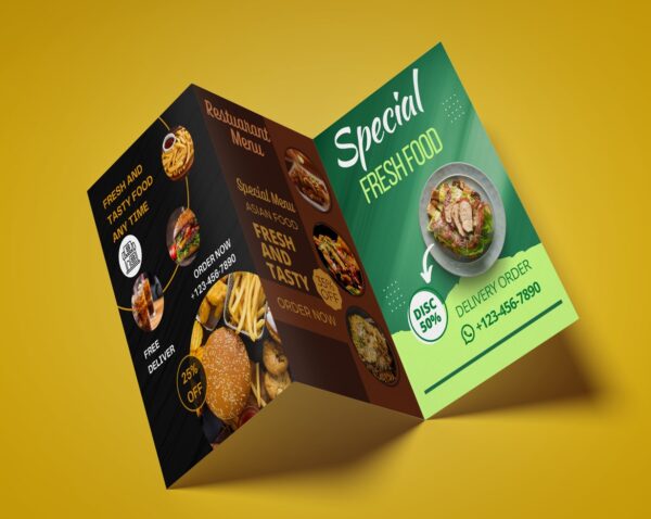 Menu Design & Printing - Image 3